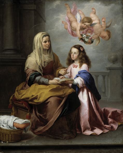 Pintura barroca de un Niño Jesús dormido, con el estilo característico de Murillo