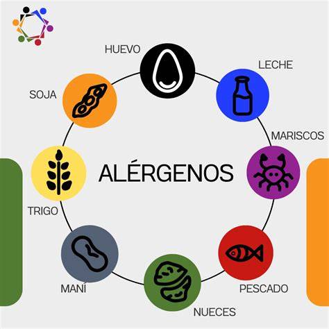 Infografía sobre alérgenos comunes en productos cosméticos y su impacto en pieles sensibles