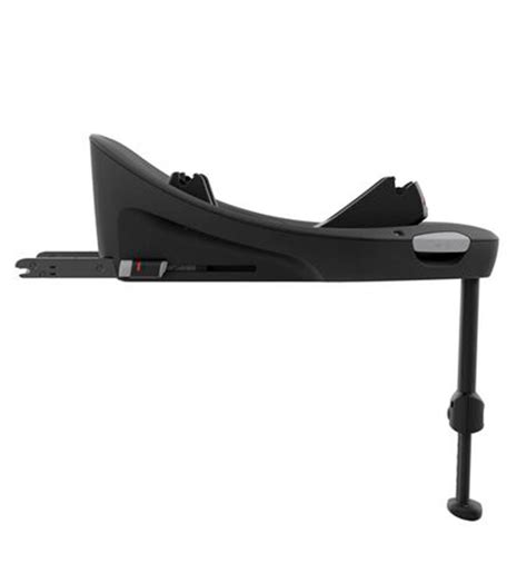 Diagrama detallado de la Base ISOFIX G de CYBEX, mostrando sus componentes y puntos de anclaje.