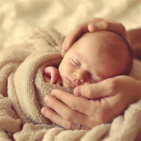 Bebé usando chupete en diferentes situaciones: durmiendo, en brazos de sus padres, etc.
