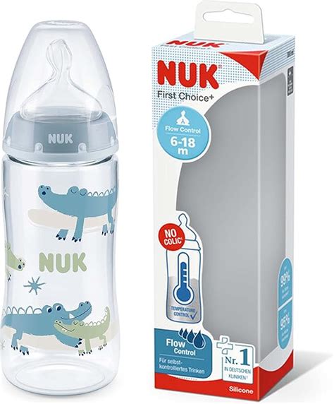 Biberón NUK First Choice de silicona