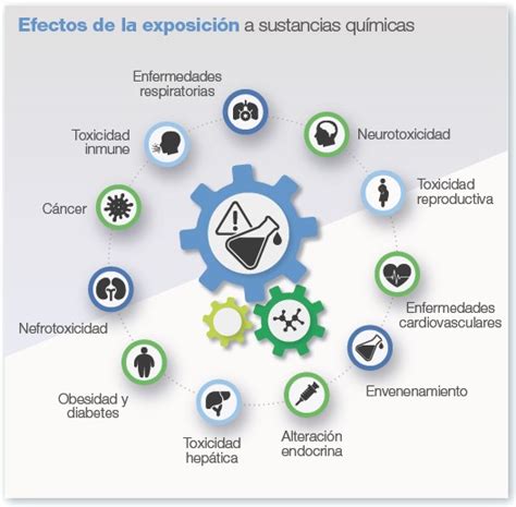 Esquema de las vías de exposición de un bebé a sustancias químicas en productos infantiles
