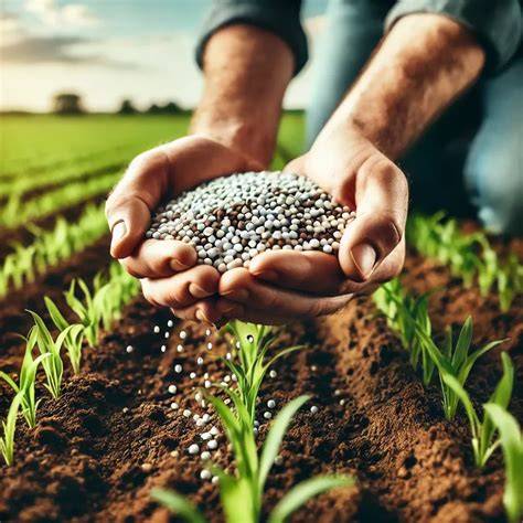 Foto temática: Campo agrícola siendo fertilizado con lodos tratados en España