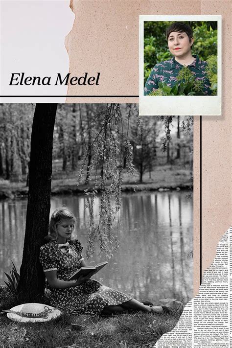 Foto de Elena Medel, poeta española