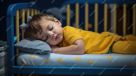 Foto de un niño durmiendo tranquilo en su cama, con padres observando con preocupación