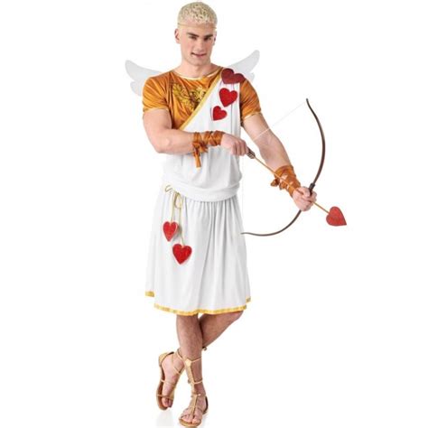 Diseños de disfraces de Cupido para hombre y mujer, con túnicas y accesorios