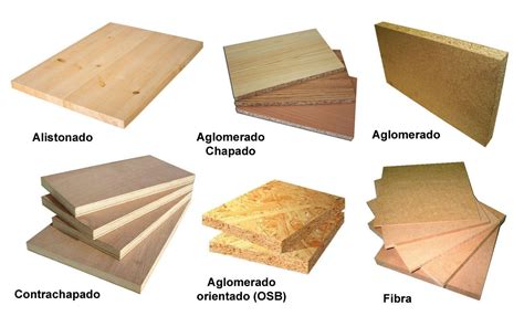 Diferentes tipos de madera utilizados en la fabricación de cambiadores