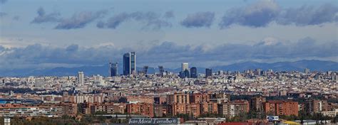Vista panorámica desde los Balcones de Madrid