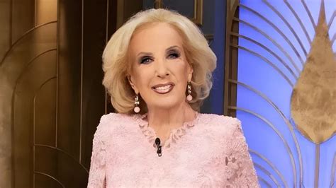 Foto de Mirtha Legrand con su apodo 'Chiquita'