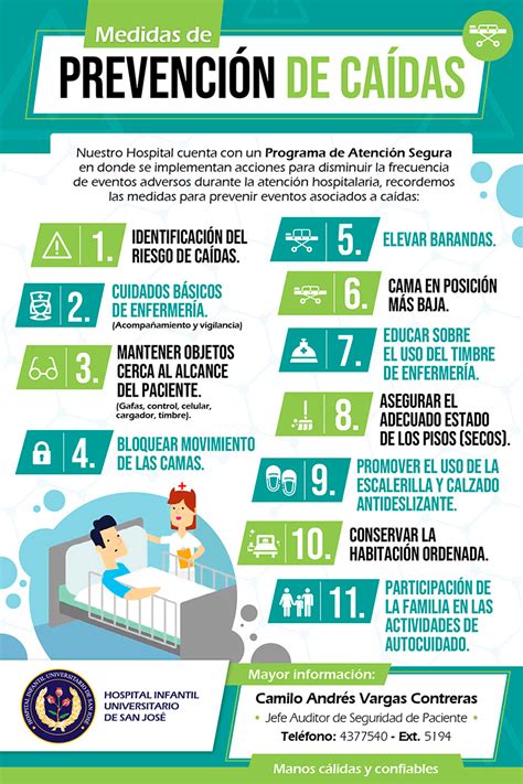 Infografía sobre la prevención de caídas del bebé desde el cambiador