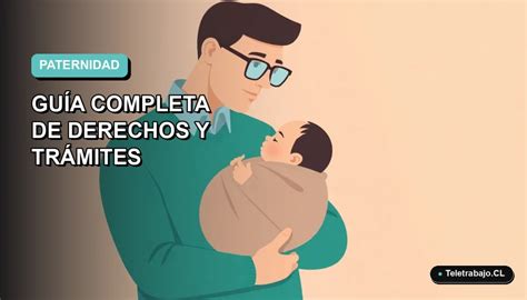 Padre con bebé, simbolizando el permiso de paternidad