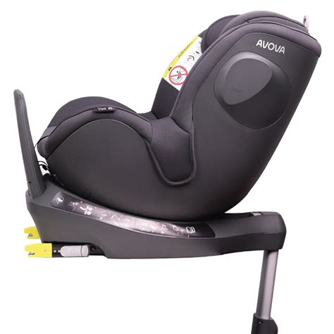 Fotografía de la silla de coche AVOVA SPERBER-FIX i-Size en color KOALA GREY