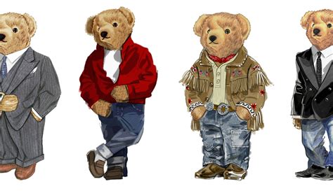 Ilustración de un oso Polo Ralph Lauren