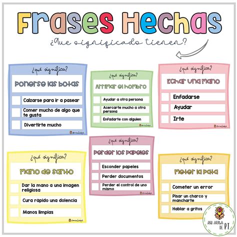 Infografía: ¿Qué son las frases hechas? Definición y características