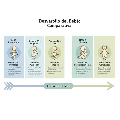 Gráfico de crecimiento de un bebé prematuro