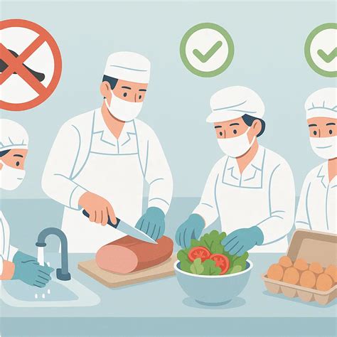 Fotografía oficial de cocina con advertencia sobre la higiene en la preparación de alimentos para bebés