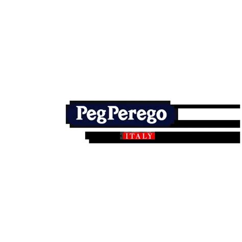 Logotipo de Peg Perego y representación de su filosofía de acompañamiento familiar