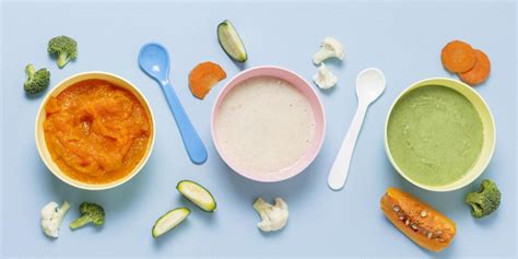 diagrama que muestra los beneficios de las papillas ecológicas para bebés