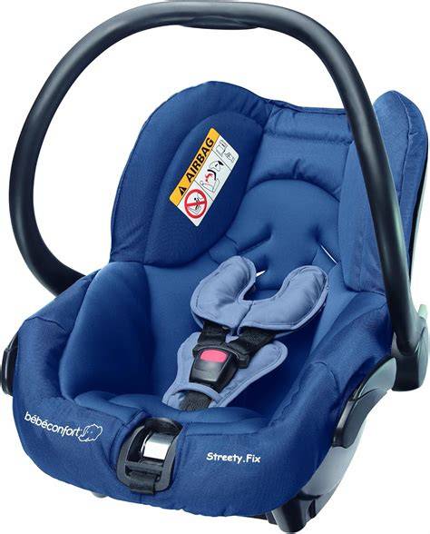 Diagrama de instalación del Bébé Confort Streety.Fix en el coche con el cinturón de seguridad