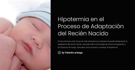 Diagrama de flujo de las consecuencias de la hipotermia en recién nacidos.