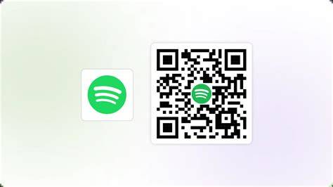 Ejemplo de código de Spotify escaneable en la aplicación móvil