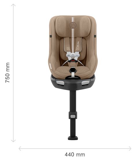 Detalle del tejido transpirable de la silla Cybex Sirona Gi i-Size