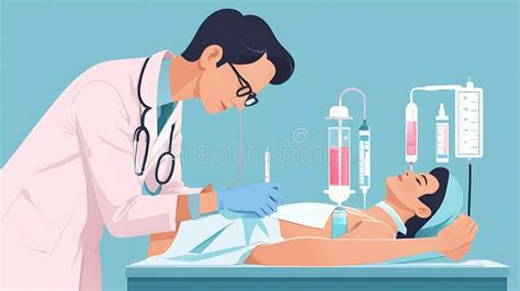 Ilustración: Equipo médico administrando profilaxis a un neonato