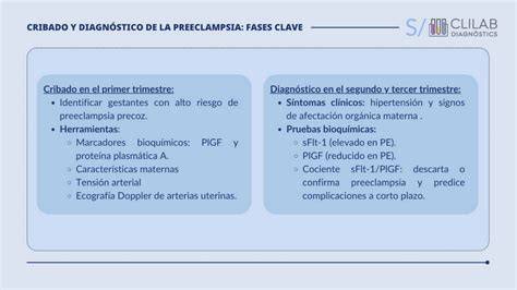 Infografía sobre los beneficios del cribado de preeclampsia en el primer trimestre