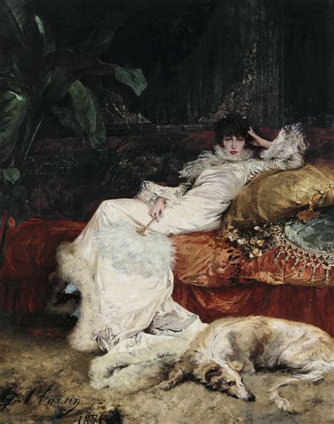 Retrato de Sarah Bernhardt, una de las figuras más importantes en la vida de Pozzi
