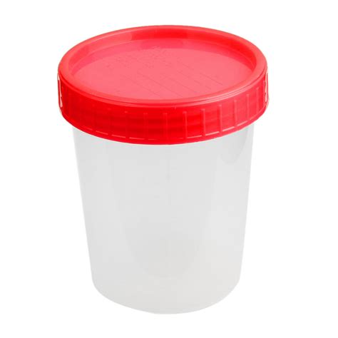 Foto de recipiente estéril para muestras de semen