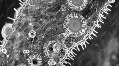 Micrografía electrónica comparativa de la red porosa de la ZP en ovocitos humanos fecundados y no fecundados.