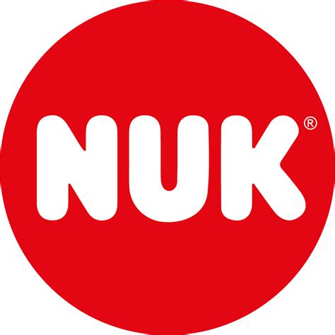 Foto: Logo NUK y una selección de sus productos principales para bebés