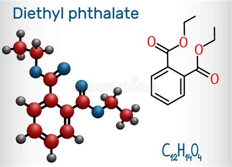 Diagrama que ilustra la estructura molecular de un ftalato y su posible migración desde un material plástico.