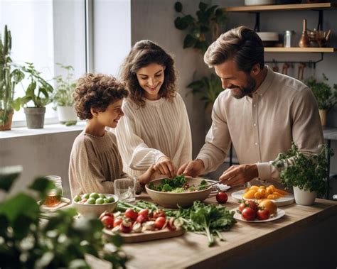 Fotograma de uno de los vídeos educativos sobre alimentación, mostrando a una familia preparando una comida.