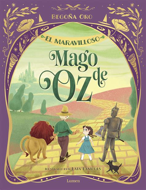 Ilustración festiva de Divertilandia con motivos navideños y elementos del Mago de Oz
