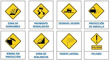 Imagen temática: señal de advertencia de bulos en carretera