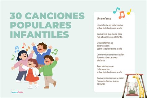 Esquema sobre la evolución de las letras de las canciones infantiles desde la infancia hasta la adolescencia