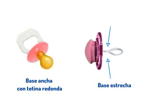 ilustración mostrando cómo elegir y limpiar un chupete de forma segura