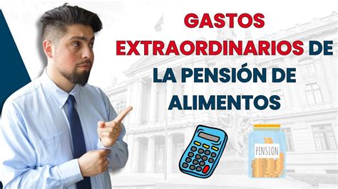 Infografía comparativa de gastos ordinarios y extraordinarios para la pensión de alimentos