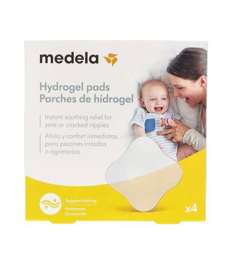 Diseño y composición de los parches de hidrogel Medela