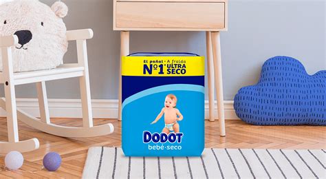 Infografía del sistema de absorción de Dodot Bebé Seco con sus capas