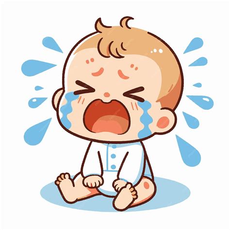 Bebé llorando y un dibujo de su abdomen con gases