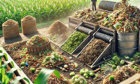 Esquema sobre la revalorización del bagazo: desde residuo agrícola hasta biofertilizante, envase biodegradable y fuente de bioenergía.