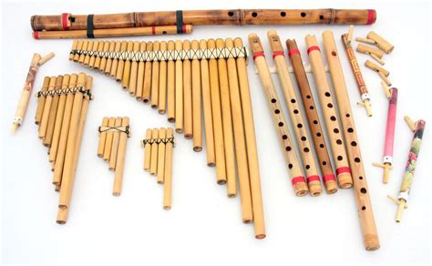foto de diversos instrumentos de viento madera
