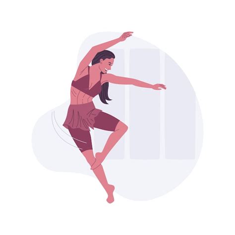 Ilustración de Candela Capitán en pose de danza contemporánea.