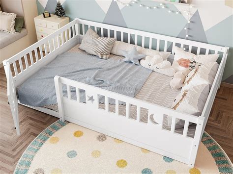 Cama infantil con barreras de seguridad