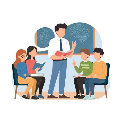 Ilustración de un fisioterapeuta interactuando con un niño y sus padres