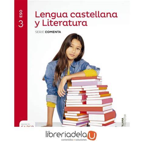 Estudiante de 3º de ESO estudiando un libro de Lengua Castellana y Literatura