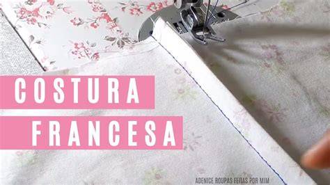 Diagrama de costura francesa paso a paso
