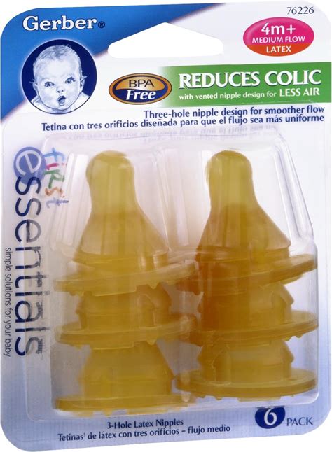 Comparativa visual entre una tetina de látex de color ámbar y una de silicona transparente.
